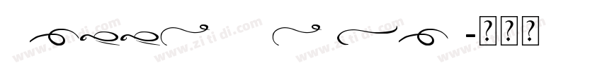 Penna Swashes字体转换